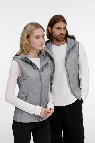 Жилет унисекс Tarnaby, светло-серый Жилет унисекс Tarnaby, светло-серый