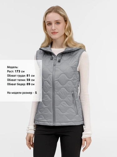 Жилет унисекс Tarnaby, светло-серый Жилет унисекс Tarnaby, светло-серый