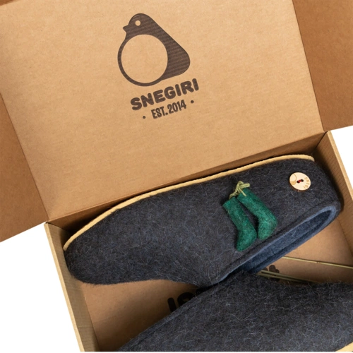 Домашние валенки Cant, черные Домашние валенки Cant, черные