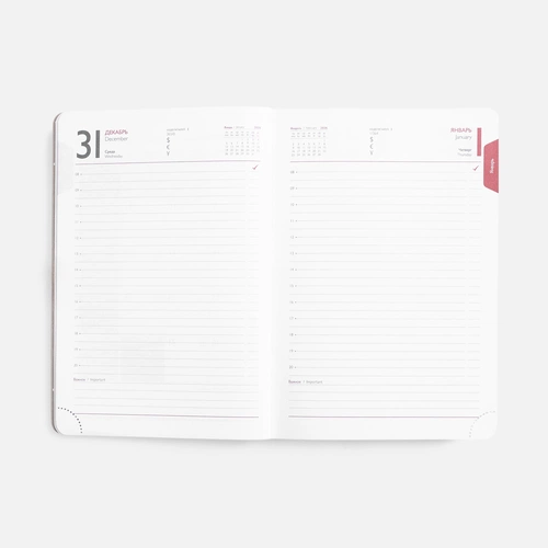 Ежедневник Faro, датированный, красный Ежедневник Faro, датированный, красный