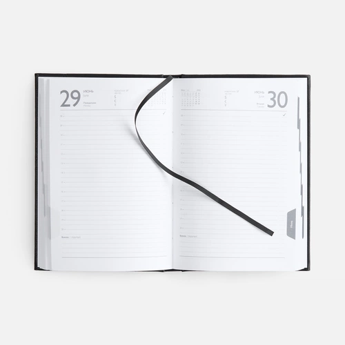 Ежедневник Baza, датированный, черный Ежедневник Baza, датированный, черный
