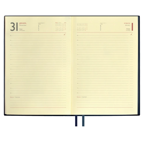 Ежедневник Merida, датированный, синий Ежедневник Merida, датированный, синий