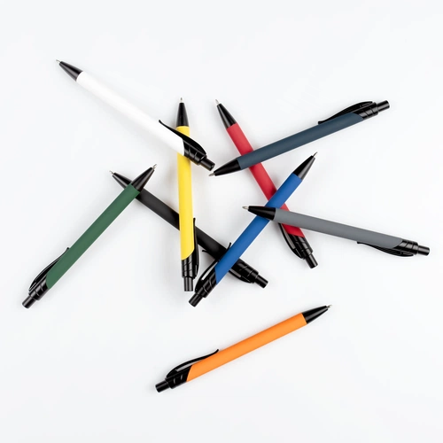 Ручка шариковая Undertone Black Soft Touch, белая Ручка шариковая Undertone Black Soft Touch, белая