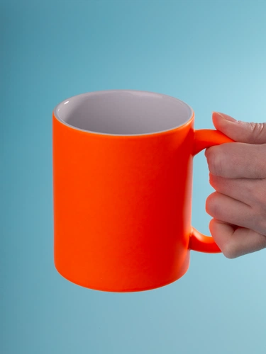 Кружка Colorido, оранжевый неон Кружка Colorido, оранжевый неон