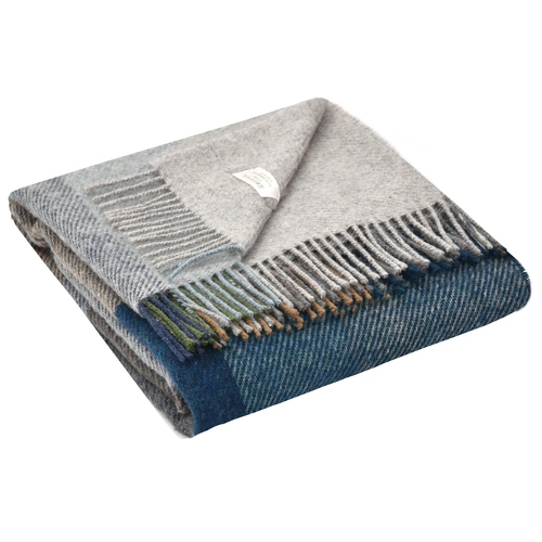 Плед Аrequipa, синий с серым Плед Аrequipa, синий с серым