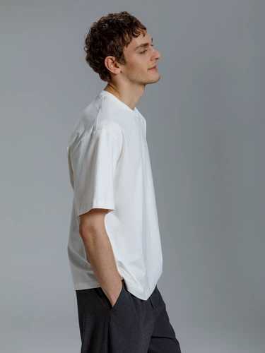 Футболка оверсайз Kangas, белая Футболка оверсайз Kangas, белая