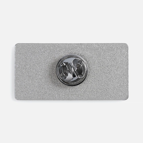 Значок Sanga Matto, серебристый глянцевый Значок Sanga Matto, серебристый глянцевый