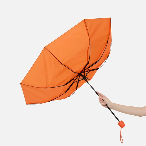 Зонт складной Basic, ver.2, оранжевый Зонт складной Basic, ver.2, оранжевый