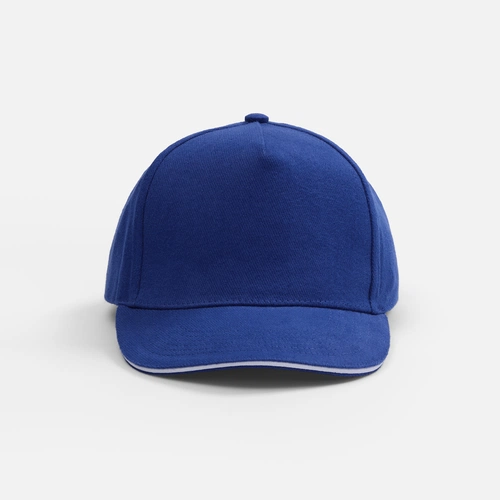 Бейсболка Classic 2.0, ярко-синяя с белым кантом Бейсболка Classic 2.0, ярко-синяя с белым кантом