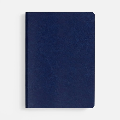 Ежедневник Nebraska Flex, недатированный, синий с серебром Ежедневник Nebraska Flex, недатированный, синий с серебром