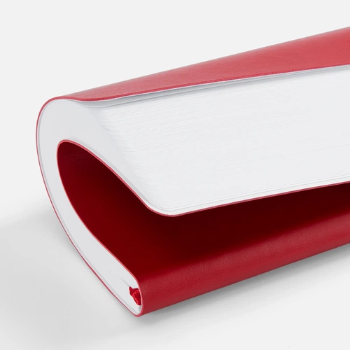 Ежедневник Waltz, недатированный, красный Ежедневник Waltz, недатированный, красный