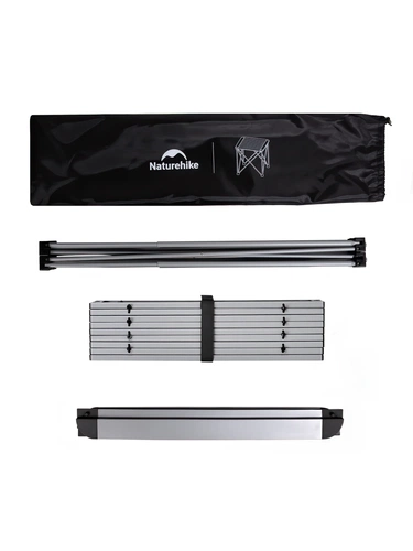 Стол Yamami L03 складной, серый Стол Yamami L03 складной, серый