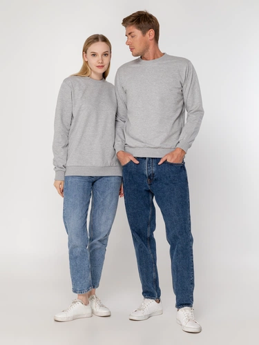 Толстовка Unit Toima, серый меланж Толстовка Unit Toima, серый меланж