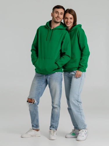 Толстовка с капюшоном Snake II ярко-зеленая Толстовка с капюшоном Snake II ярко-зеленая