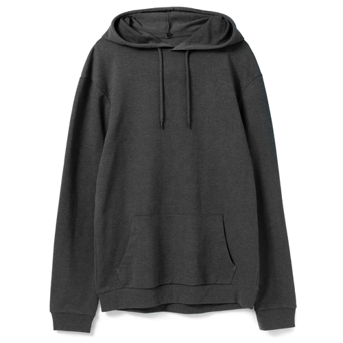 Толстовка с капюшоном унисекс Hoodie, серый меланж (антрацит) Толстовка с капюшоном унисекс Hoodie, серый меланж (антрацит)