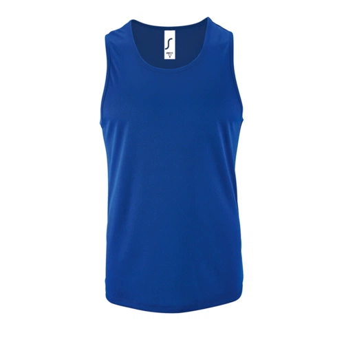 Майка мужская Sporty TT Men, ярко-синяя Майка мужская Sporty TT Men, ярко-синяя