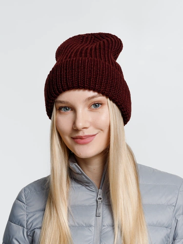 Шапка Nordkyn, бордовая Шапка Nordkyn, бордовая