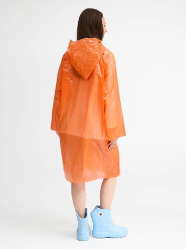 Дождевик-плащ BrightWay с печатью в один цвет на заказ Дождевик-плащ BrightWay с печатью в один цвет на заказ