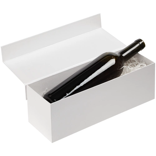 Коробка под бутылку Color Jacket, белая Коробка под бутылку Color Jacket, белая