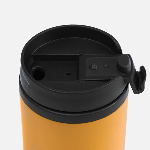 Термостакан Canella, оранжевый матовый Термостакан Canella, оранжевый матовый