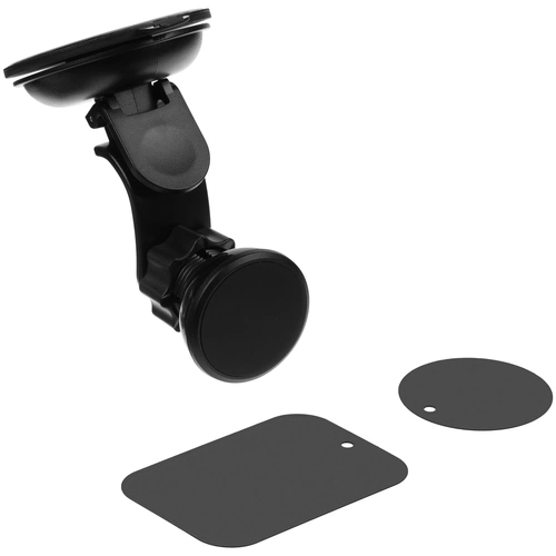 Магнитный держатель для смартфонов Winch, черный Магнитный держатель для смартфонов Winch, черный