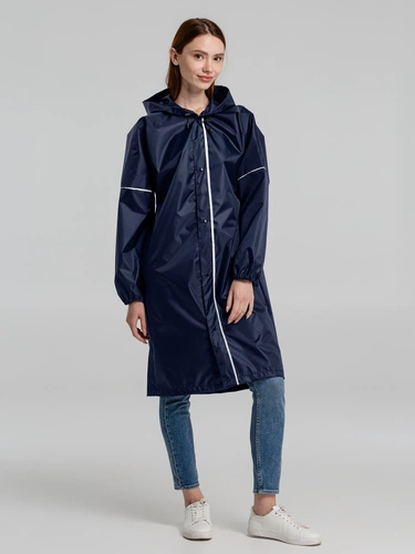 Дождевик со светоотражающими элементами Rainman Blink, синий Дождевик со светоотражающими элементами Rainman Blink, синий