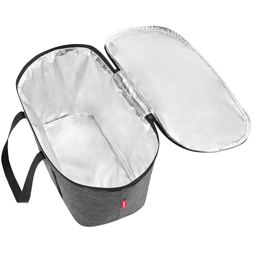 Термосумка Coolerbag Twist, серый меланж Термосумка Coolerbag Twist, серый меланж