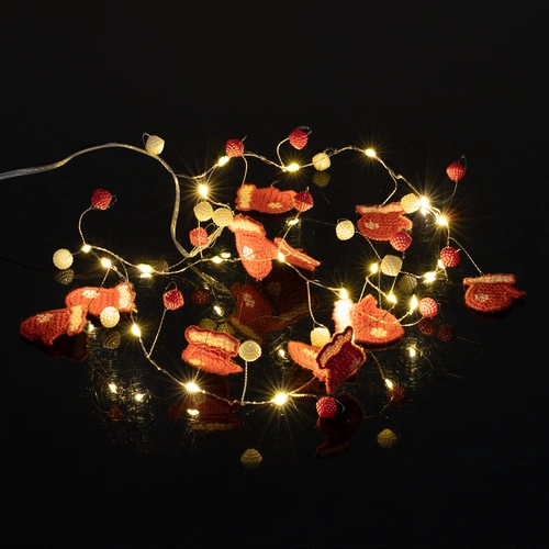 Гирлянда Merry Mittens, красная Гирлянда Merry Mittens, красная