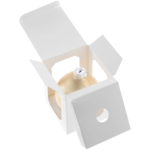 Елочный шар Finery Matt, 10 см, матовый золотистый Елочный шар Finery Matt, 10 см, матовый золотистый