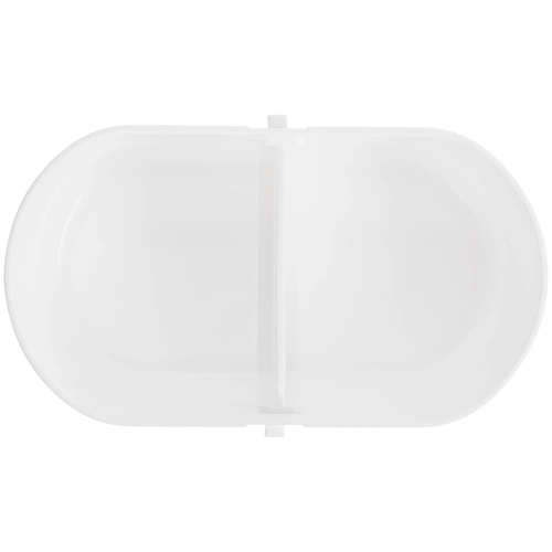 Ланчбокс Lunch Break, белый с черным Ланчбокс Lunch Break, белый с черным