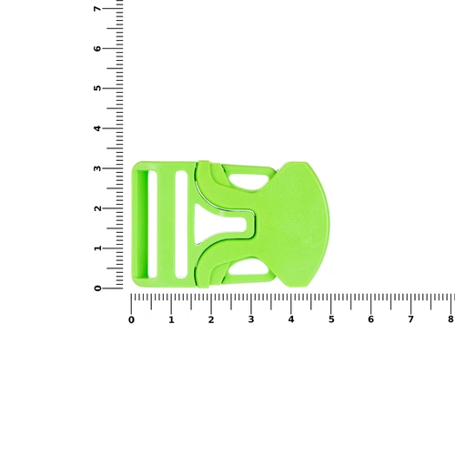 Застежка-пряжка односторонняя Triden, зеленый неон Застежка-пряжка односторонняя Triden, зеленый неон