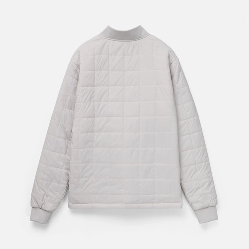 Куртка унисекс Warmbridge, светло-серая Куртка унисекс Warmbridge, светло-серая