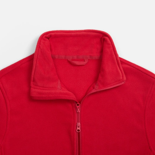 Куртка флисовая унисекс Ben Mac, красная Куртка флисовая унисекс Ben Mac, красная