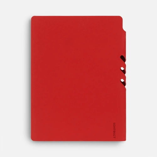 Ежедневник Flexpen Shall, недатированный, красный Ежедневник Flexpen Shall, недатированный, красный