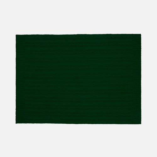 Плед Remitti, темно-зеленый (хвойный) Плед Remitti, темно-зеленый (хвойный)