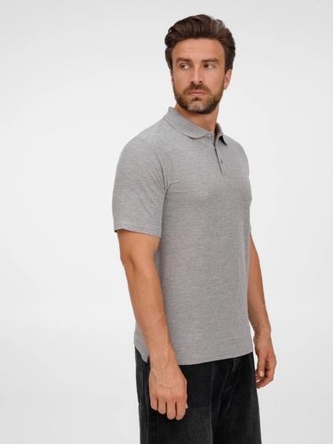 Рубашка поло унисекс Tervise, серый меланж Рубашка поло унисекс Tervise, серый меланж