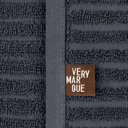 Полотенце Farbe, большое, темно-серое Полотенце Farbe, большое, темно-серое