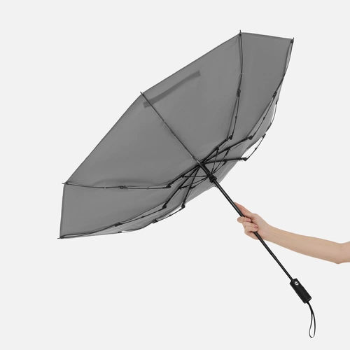 Зонт складной Tyre, серый Зонт складной Tyre, серый