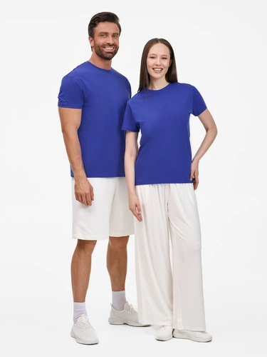 Футболка унисекс T-Bolka 200, ярко-синяя Футболка унисекс T-Bolka 200, ярко-синяя