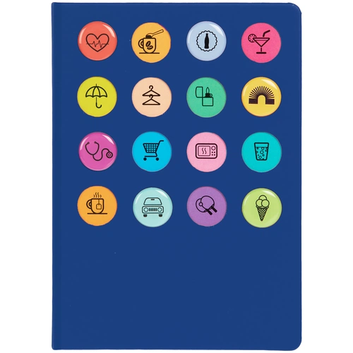 Ежедневник «История изобретений», недатированный, синий Ежедневник «История изобретений», недатированный, синий