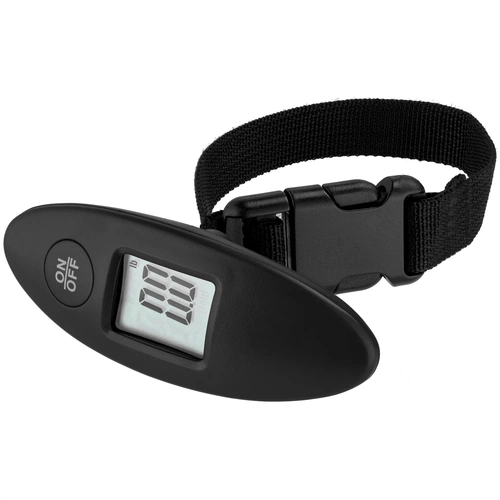 Дорожные весы Ponder, черные Дорожные весы Ponder, черные