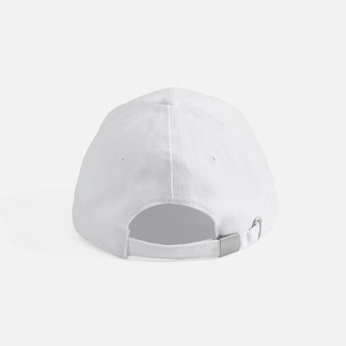 Бейсболка Buffalo, белая с темно-синим Бейсболка Buffalo, белая с темно-синим