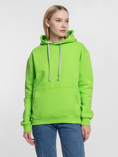 Толстовка с капюшоном Kirenga Heavy, зеленое яблоко Толстовка с капюшоном Kirenga Heavy, зеленое яблоко