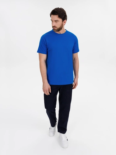 Футболка унисекс T-Bolka 180, ярко-синяя Футболка унисекс T-Bolka 180, ярко-синяя