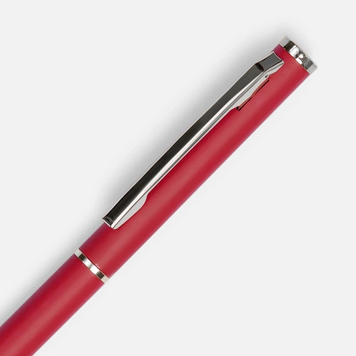 Ручка шариковая Hotel Chrome, ver.2, матовая темно-красная Ручка шариковая Hotel Chrome, ver.2, матовая темно-красная
