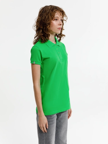 Рубашка поло женская Virma Premium Lady, зеленое яблоко Рубашка поло женская Virma Premium Lady, зеленое яблоко
