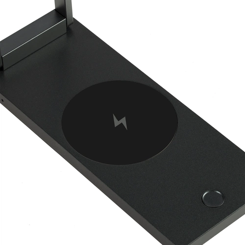 Лампа Power Steel Spot с беспроводной зарядкой, серый металлик Лампа Power Steel Spot с беспроводной зарядкой, серый металлик