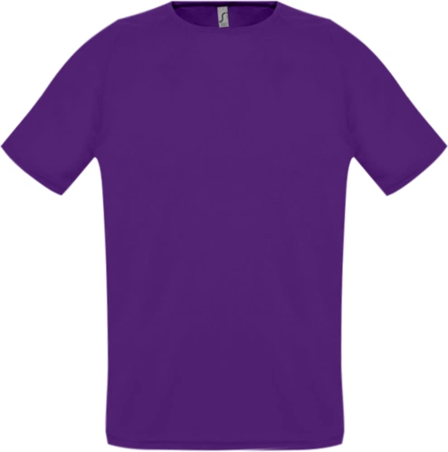 Футболка унисекс Sporty 140 темно-фиолетовая Футболка унисекс Sporty 140 темно-фиолетовая