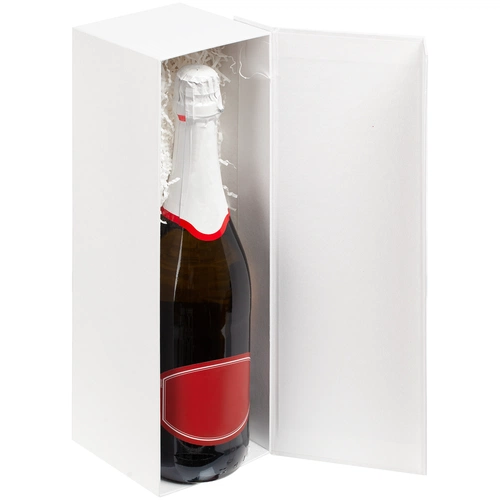 Коробка под бутылку Color Jacket, белая Коробка под бутылку Color Jacket, белая