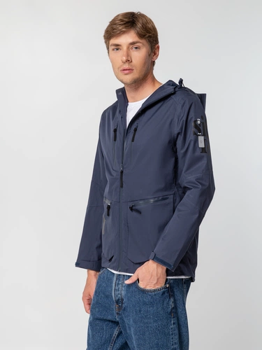 Куртка унисекс Kokon, темно-синяя Куртка унисекс Kokon, темно-синяя